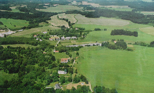 Bukovsko - letecký pohled